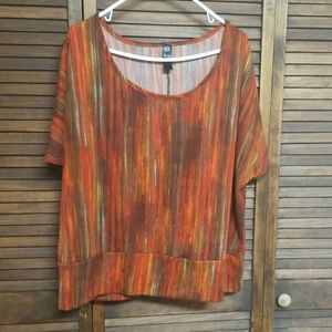 Orange short sleeve top